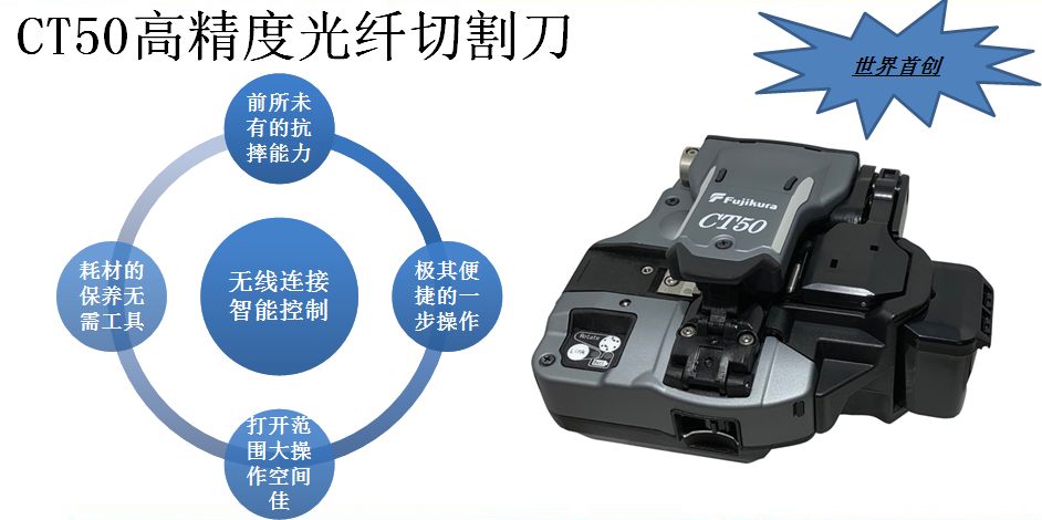 日本藤仓ct-50高精度光纤切割刀